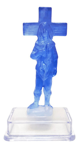 Estatua Tiempo Gauchito Gil Adorno Anuncia Clima Color