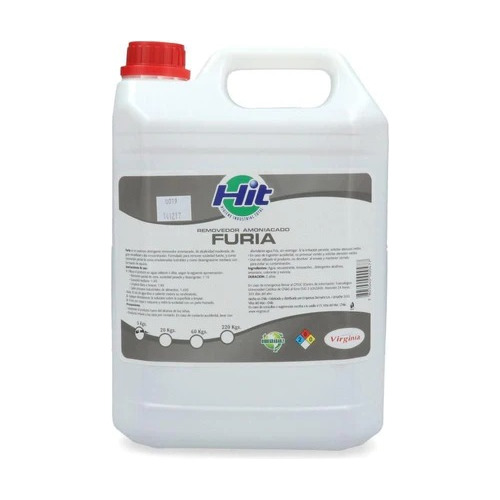 Limpia Piso Removedor Amoniaco Furia 5 Lt