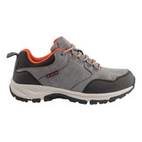 Zapato Outdoor Lotto Agrinio Lc Gris