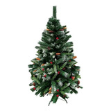 Árvore Natal Decorativa Alpina Nevada Magizi 400galhos 150cm