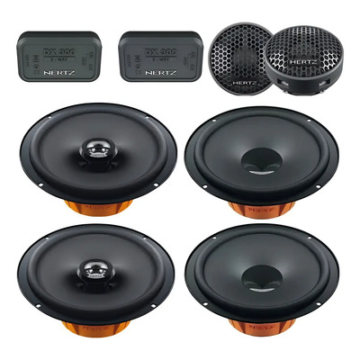 Combo Kit Duas Vias Hertz Dsk 165.3 +coaxial Dcx 165 | Parcelamento sem juros