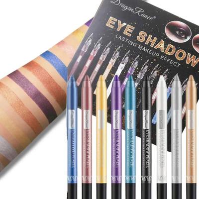 Delineador Pack 12 Colores Morado Azul Dorado Sacapunta Eye | Meses sin interés