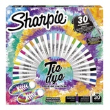 Ruleta De Fibras Sharpie Marcadores Tie Dye X30 Colores