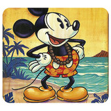 Mouse Pad Mickey Mouse Playa Retro Vintage Minnie Diseño 950