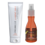 Kit Leave In Lumino Max 250g E Nutritive 120ml Probelle