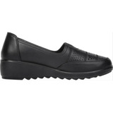 Zapato Flats Shosh Confort 1102 Choclo Cuña Perforado
