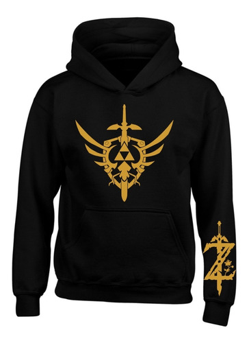 Buzo Zelda Gamers Buso Saco Con Capota Hoodies