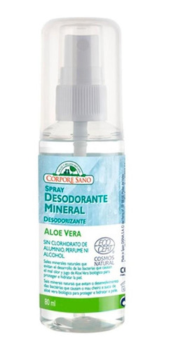 Cs Desodorante Mineral Spray Aloe - Corpore Sano