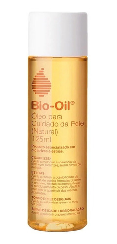 Óleo Corporal Bio-oil Natural Estrias Cicatrizes 125ml
