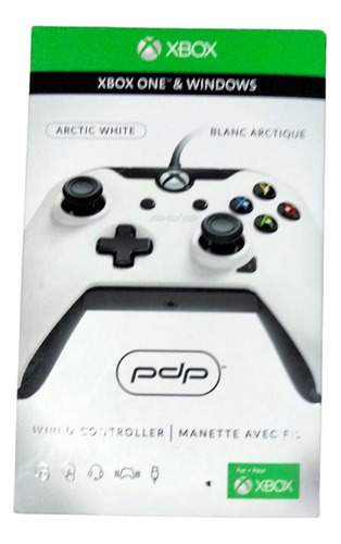 Control Joystick Pdp Wired Controller Series X|s Ghost White