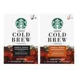 Starbucks Cold Brew Concentrado, 32 Fl Onzas (signature Blac