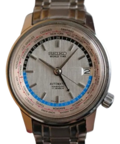 Reloj Seiko Automatic World Time 6217-7000 Tokyo Olimpics'64