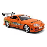 Toyota Supra Saga Rápidos Y Furiosos Escala 1:24 Metálico 