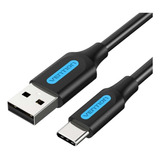 Cabo Usb-c Usb C Para Usb 2.0 3a Pvc Com 3m Vention Cokbi