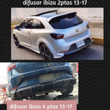 Difusor Spoiler Trasero Ibiza 09-16 Envió Gratis