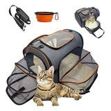 Bolso Trasportador Gato Transportín Para Gatos, Transportado