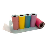 Adesivo De Papel Térmico Colorido 57* 30 Papel De Impressora