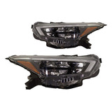 Led Left And Right Headlight Set Fits 20-21 Nissan Versa Eei