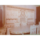 Vendo Juego Mueble Exclusivo Estilo Gótico Fabricado En 1978