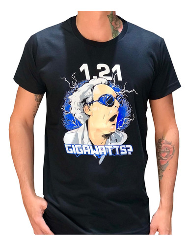 Remera Volver Al Futuro Algodón Premium