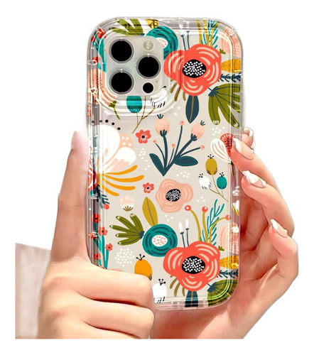 Funda De Móvil Estampada Transparente Para Iphone14 13 12 11