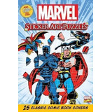 Libro Marvel Sticker Art Puzzles - Printers Row Pub Group