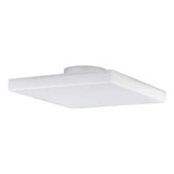 Plafon Led De Sobrepor Borda Infinita Quadrado 32w 4000k