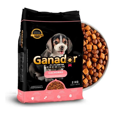 Ganador Premium Cachorro Raza Pequeña 4kg 28% Proteína | Envío gratis