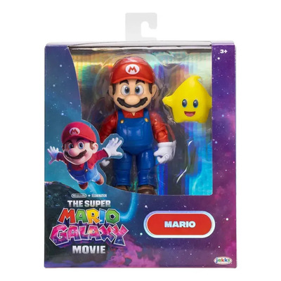 Super Mario Galaxy Movie Figura De Accion Mario Y Estrella | Envío gratis