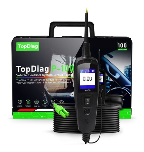 Probador  Circuito Eléctrico Automotriz Topdiag Jdiag P-100