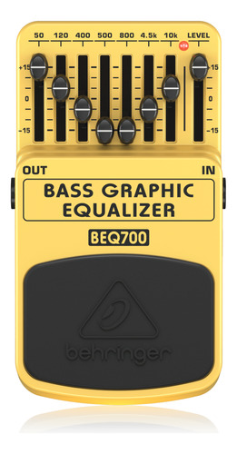 Pedal Behringer Beq700 Bass Graphic Equalizer Msi