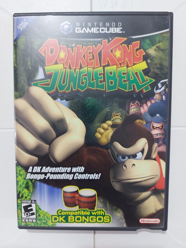 Donkey Kong Jungle Beat,nintendo Game Cube Original Y De Uso