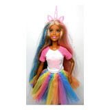 Muñeca Barbie Unicornio Fantasy Hair 2020 Original