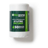 Biogone Bolsa De Basura Biodegradable 27l 50un