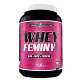 Whey Protein Feminino 20g De Proteína Aumento De Massa Magra Sabor Sorvete De Baunilha