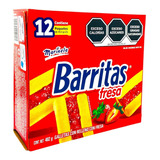 Barritas De Fresa 402g 12 Piezas