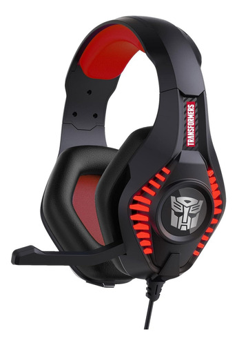Pro G5 Gaming Headphones Transformers Color Negro Luz Rgb