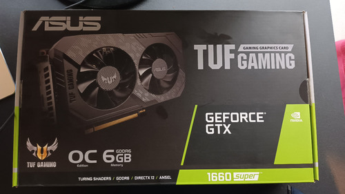 Tarjeta Gráfica Nvidia Gtx 1660 Súper Tuf Edition