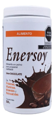 Enersoy Polvo Para Malteada 500g Proteína Vitaminasminerales