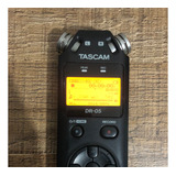 Gravador Tascam Dr-05 X Preto