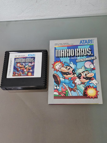 Mario Bros  Atari 5200 Cartucho  Con Manual Buen Estado 