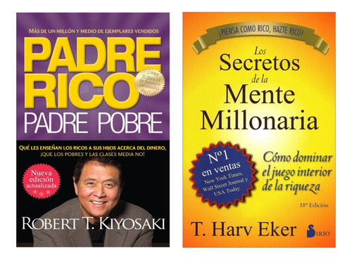 Padre Rico Padre Pobre + Los Secretos De La Mente Millonaria