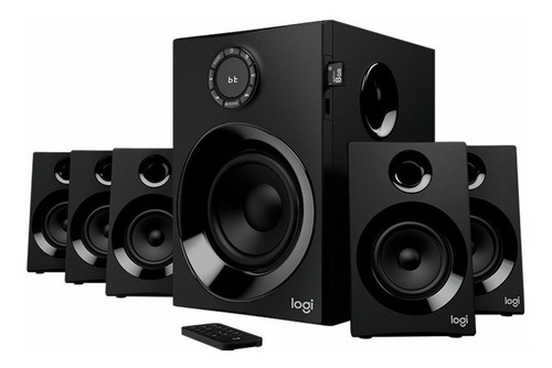 Home Theater Logitech Z607 Negro 110v/220v Caja Dañada 