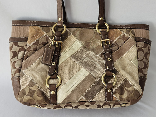 Bolsa Al Hombro Coach Original Patchwork