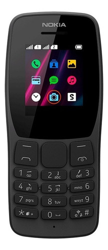 Celular Nokia 110 Rádio Fm Leitor Mp3 Com Jogos 