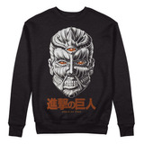 Sudadera Attack On Titan, Unisex Cuello Redondo 11