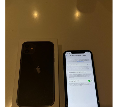 Apple iPhone 11 (128 Gb) - Negro - Batería 85%