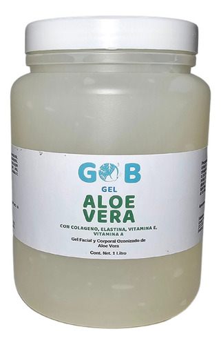 Gel De Aloe Vera Ozonizado - Gob - 1 Litro