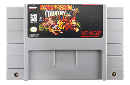 Cartucho Donkey Kong Country Nintendo Snes  