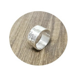 Anillo Cinta Texturada - Plata 925 - A077